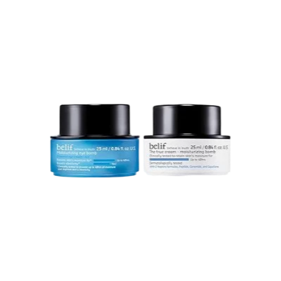 belif Peptide Eye Bomb & Moisturizing Bomb Duo – Firming & Anti-Aging Care